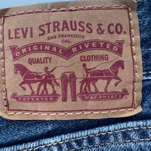 Levi's Classic Indigo Denim Jeans